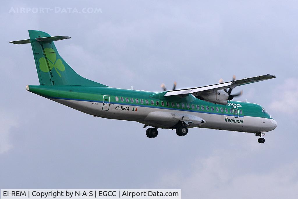 EI-REM, 2007 ATR 72-212A C/N 760, Arriving
