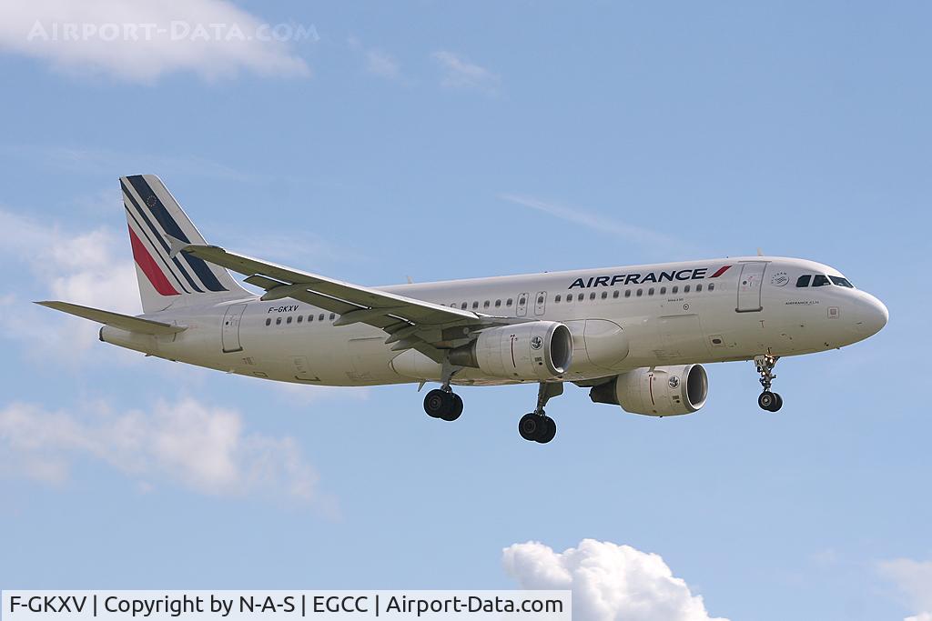 F-GKXV, 2009 Airbus A320-214 C/N 4084, Arriving