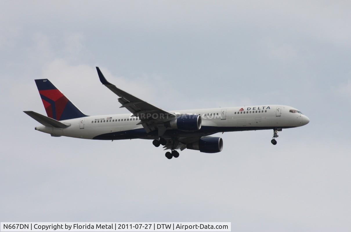 N667DN, 1991 Boeing 757-232 C/N 25035, Delta 757