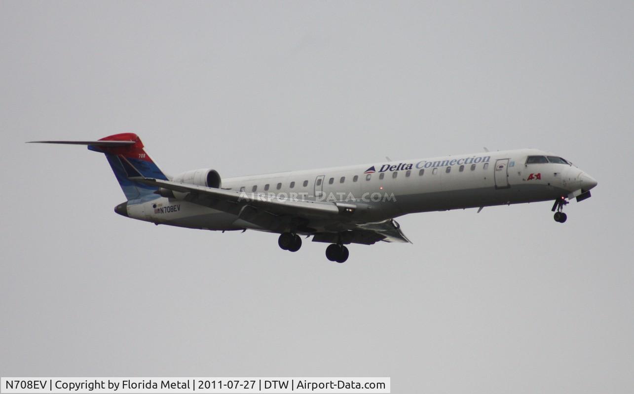 N708EV, 2002 Bombardier CRJ-701 (CL-600-2C10) Regional Jet C/N 10060, Delta CRJ-700