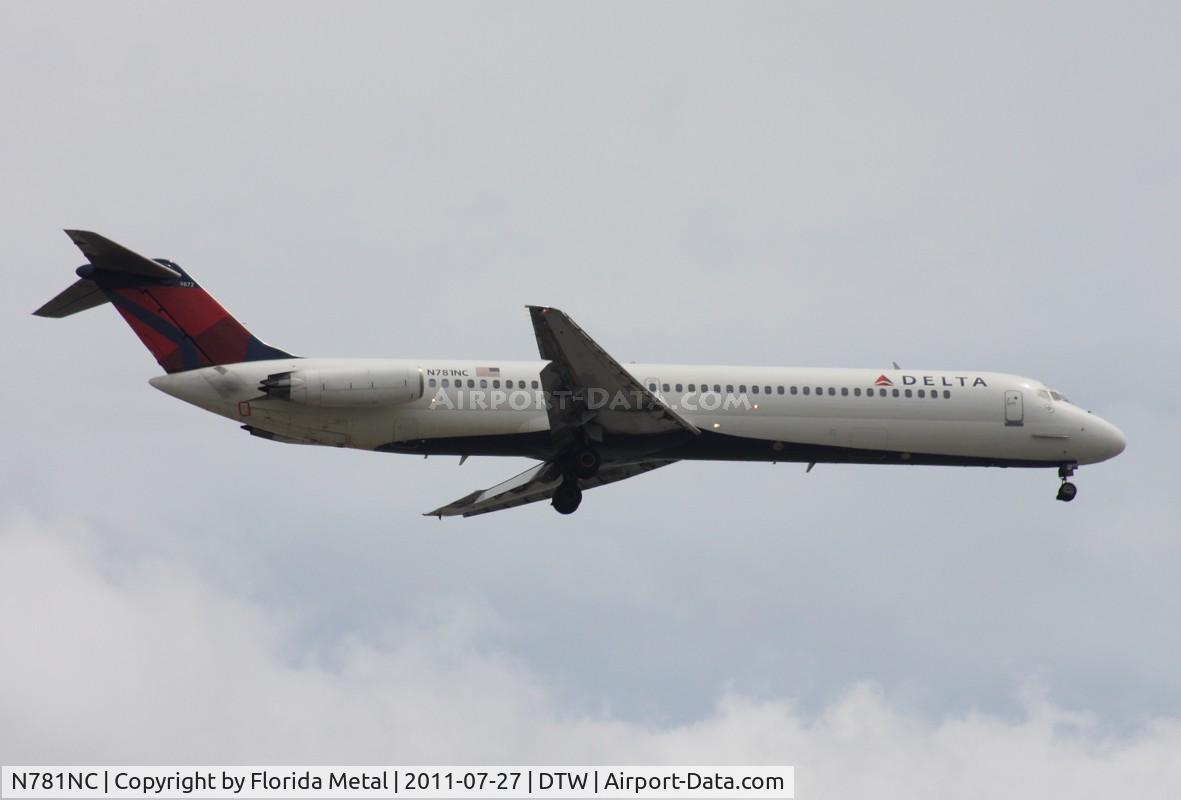 N781NC, 1979 McDonnell Douglas DC-9-51 C/N 48121, Delta DC-9-51