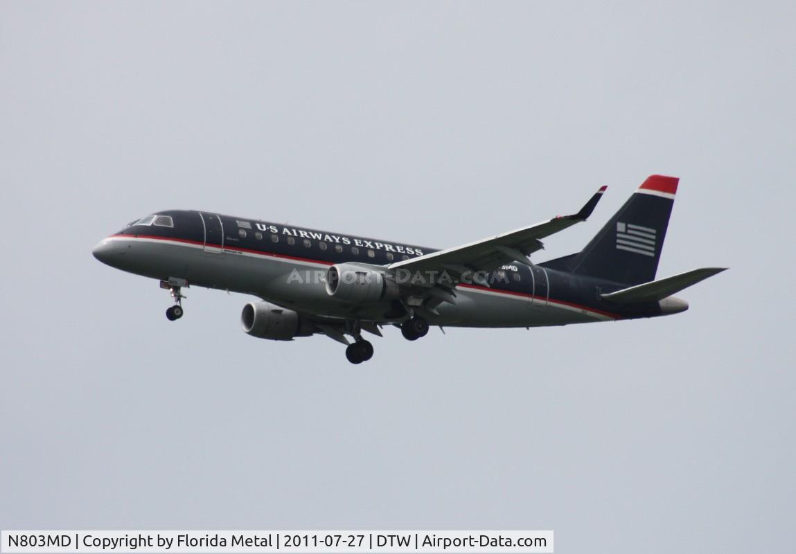 N803MD, 2004 Embraer 170SU (ERJ-170-100SU) C/N 17000015, USAirways E170