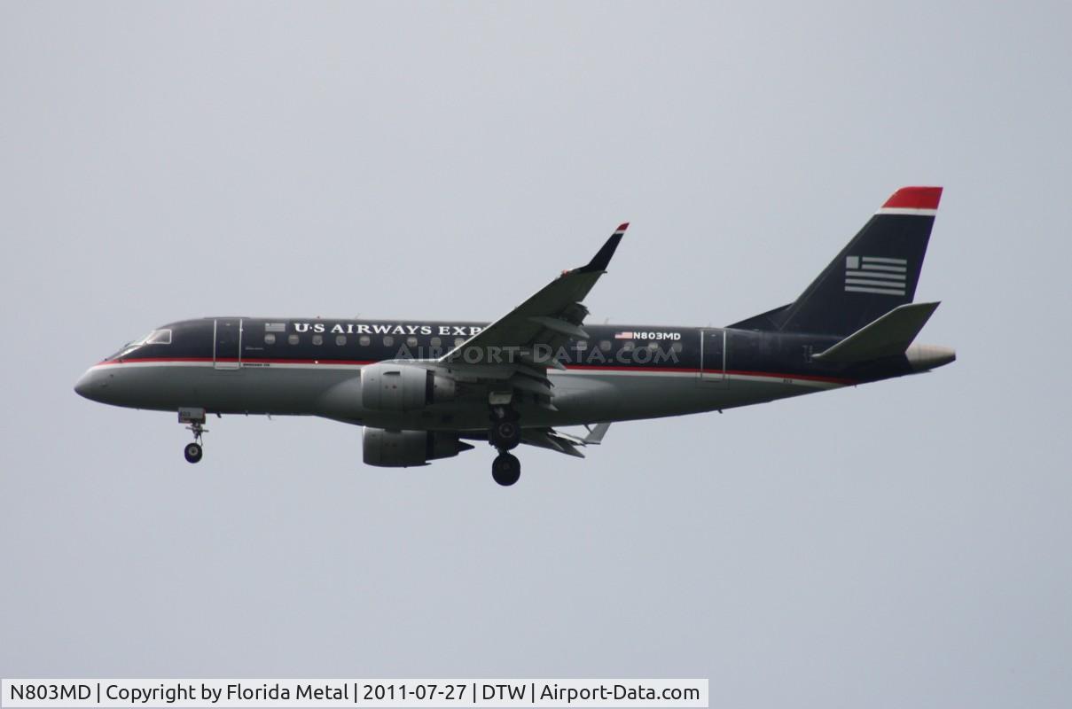 N803MD, 2004 Embraer 170SU (ERJ-170-100SU) C/N 17000015, US Airways E170