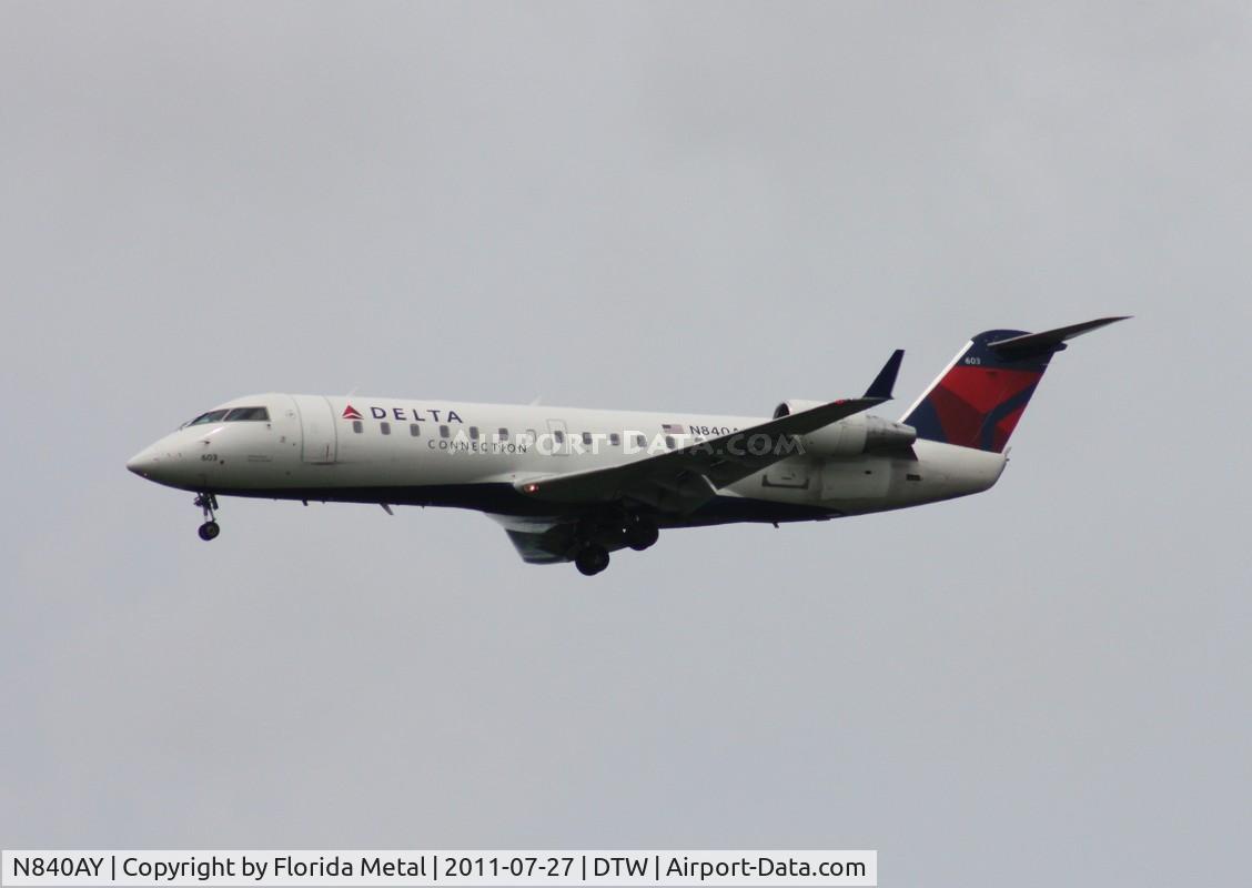 N840AY, 2005 Bombardier CRJ-200 (CL-600-2B19) C/N 8040, Pinnacle CRJ-200