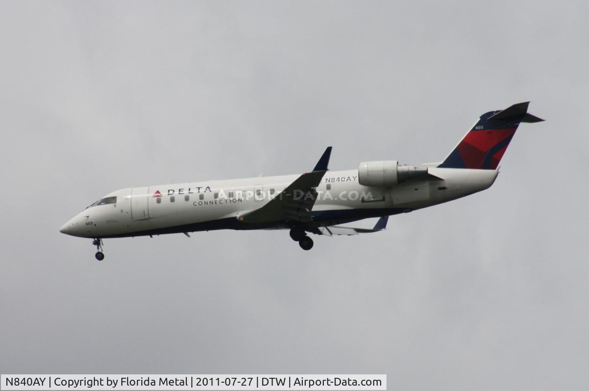 N840AY, 2005 Bombardier CRJ-200 (CL-600-2B19) C/N 8040, Pinnacle CRJ