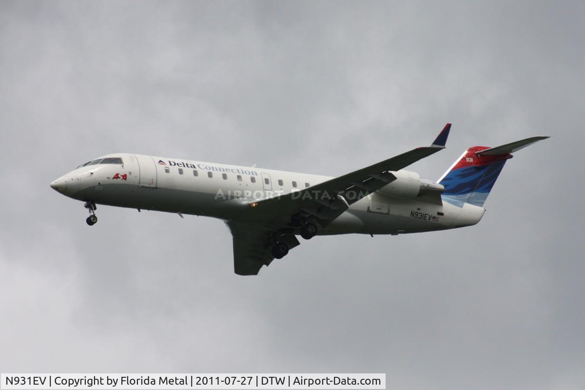 N931EV, 2005 Bombardier CRJ-200ER (CL-600-2B19) C/N 8015, ASA CRJ