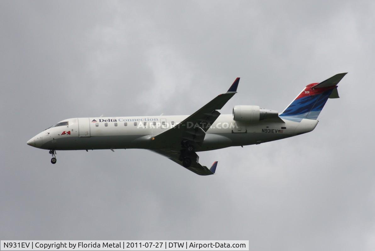 N931EV, 2005 Bombardier CRJ-200ER (CL-600-2B19) C/N 8015, ASA CRJ