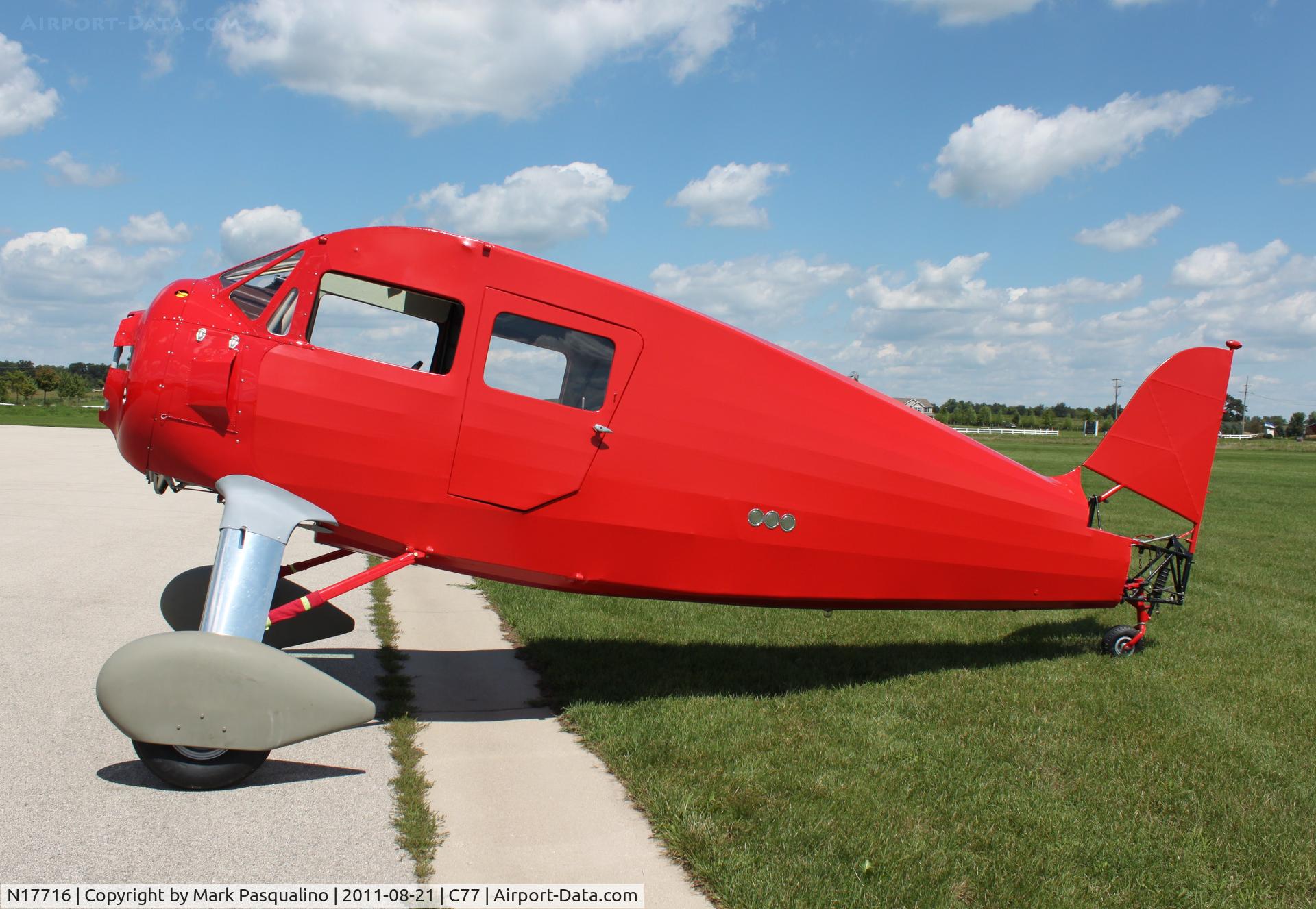 N17716, 1937 Waco YKS-7 C/N 4623, Waco YKS-7