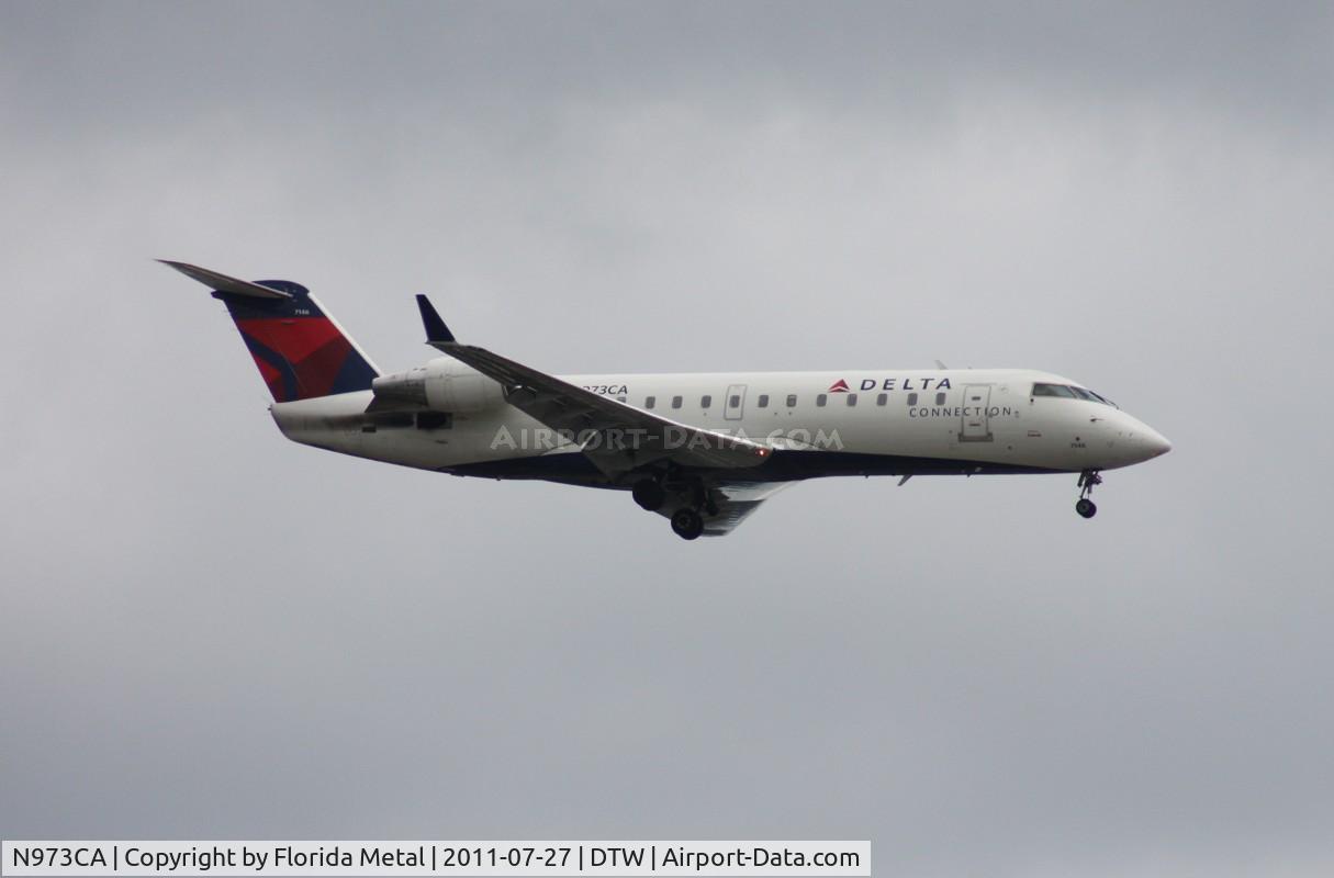 N973CA, 1996 Canadair CL-600-2B19 Regional Jet CRJ-100ER C/N 7146, Comair CRJ