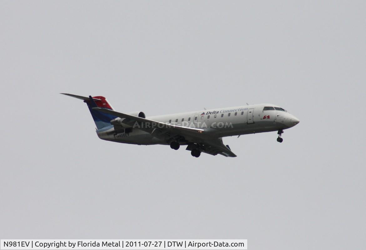 N981EV, 2003 Bombardier CRJ-200ER (CL-600-2B19) C/N 7768, ASA CRJ