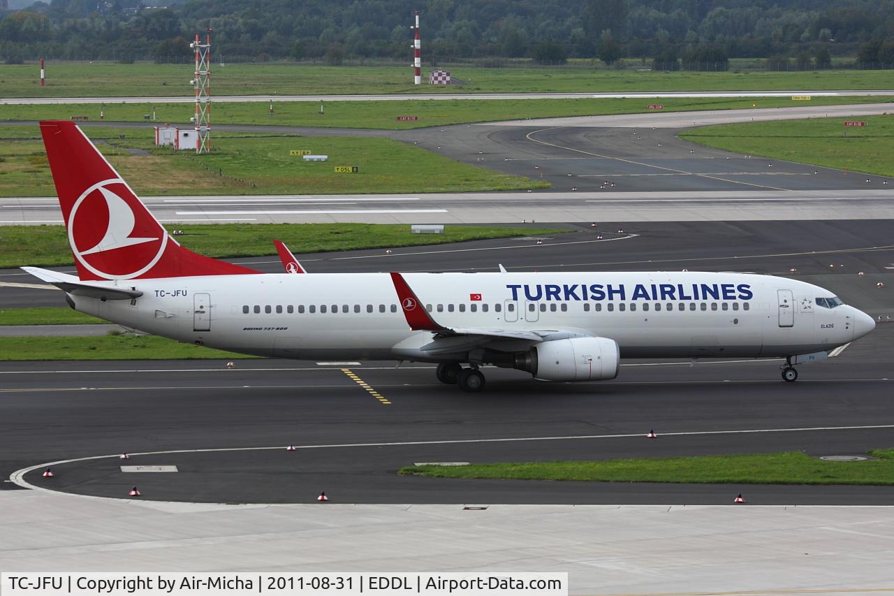 TC-JFU, 1999 Boeing 737-8F2 C/N 29781, Turkish Airlines, Boeing 737-8F2 (WL), CN: 29781/0461, Name: Elazig