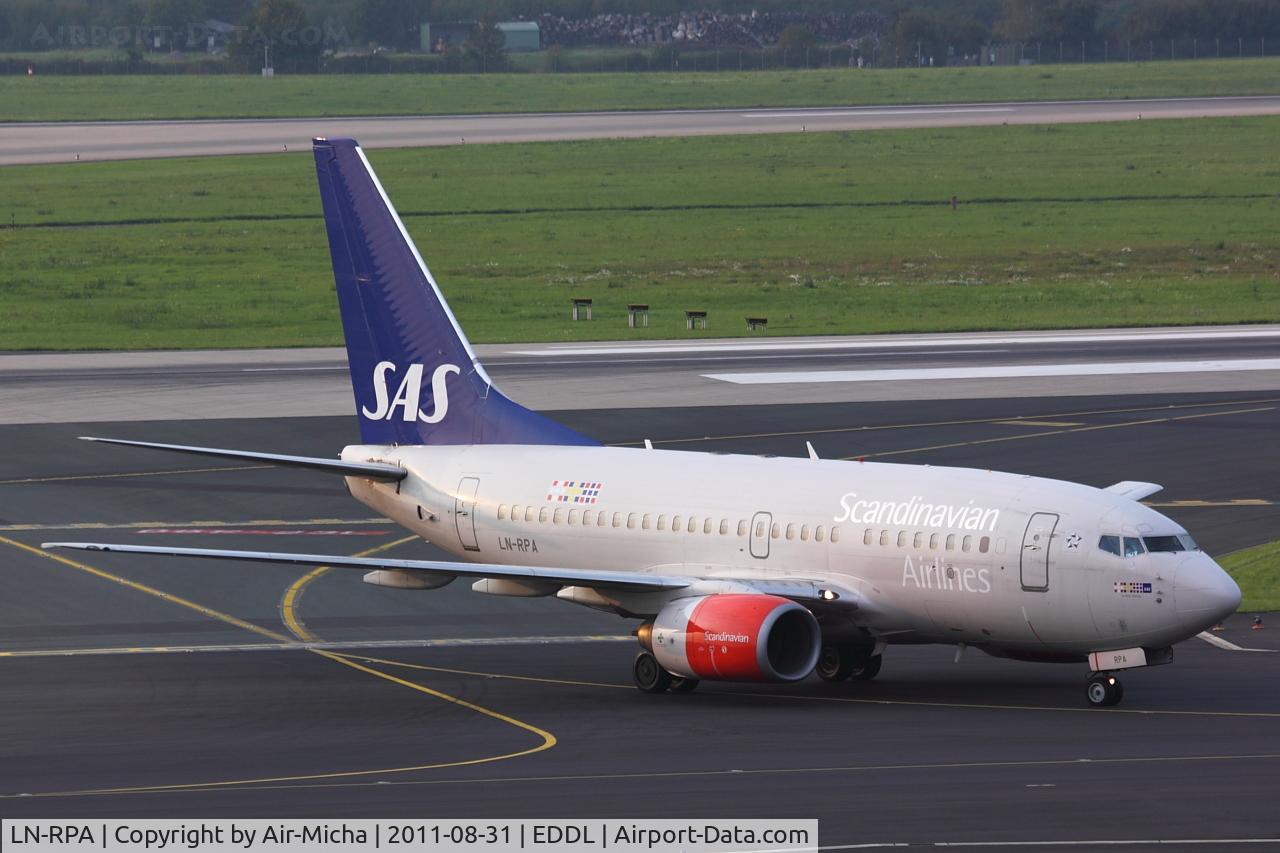 LN-RPA, 1998 Boeing 737-683 C/N 28290, SAS, Boeing 737-683, CN: 28290/0100, Name: Arnljot Viking
