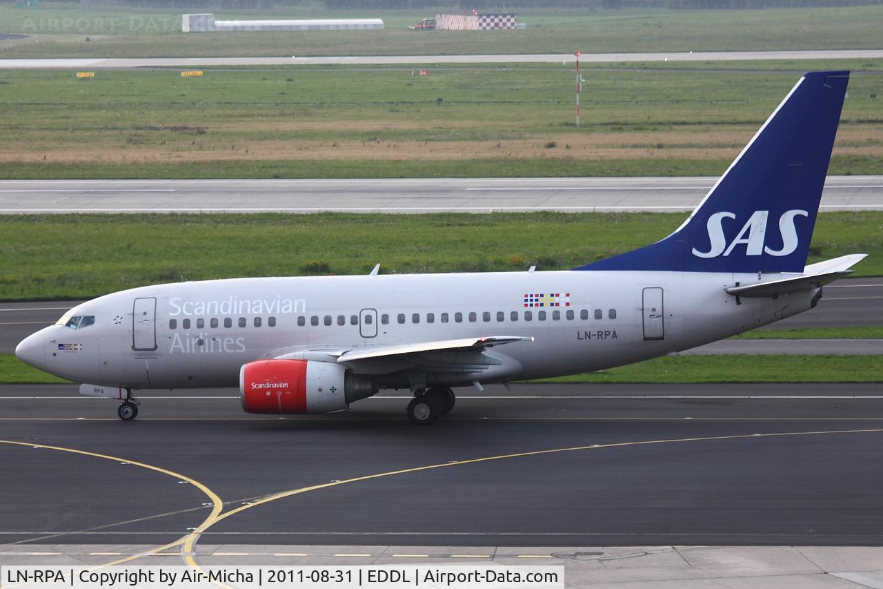 LN-RPA, 1998 Boeing 737-683 C/N 28290, SAS, Boeing 737-683, CN: 28290/0100, Name: Arnljot Viking