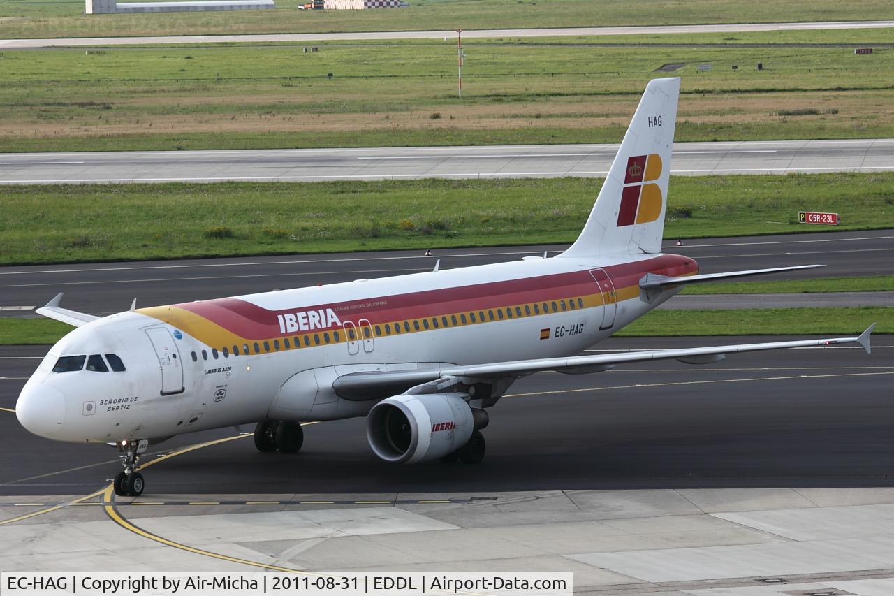 EC-HAG, 1999 Airbus A320-214 C/N 1059, Iberia, Airbus A320-214, CN: 1059, Name: Senorio de Bertiz