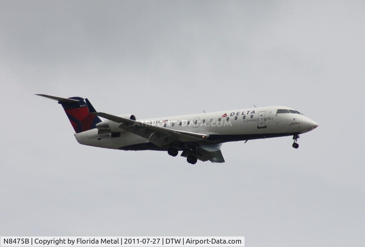 N8475B, 2001 Bombardier CRJ-200LR (CL-600-2B19) C/N 7475, Pinnacle CRJ