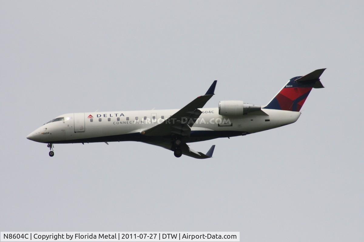 N8604C, 2002 Bombardier CRJ-200 (CL-600-2B19) C/N 7604, Pinnacle CRJ