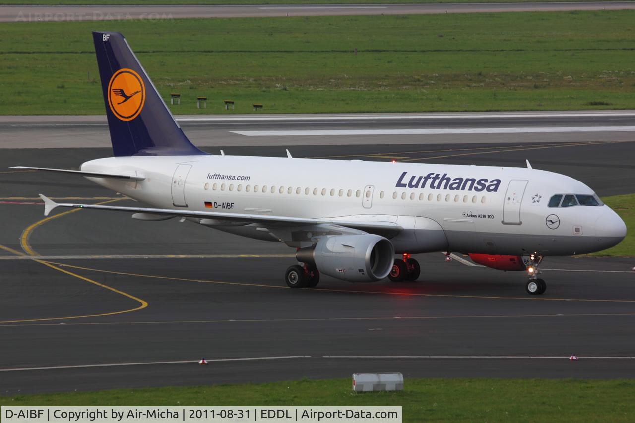 D-AIBF, 2011 Airbus A319-112 C/N 4796, Lufthansa, Airbus A319-112, CN: 4796