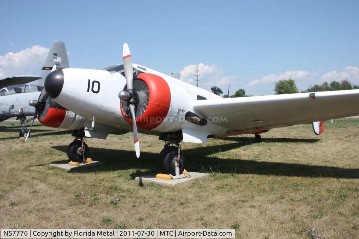 N57776, 1941 Beech C18S C/N 467, Beech AT-7 painted to look like an SNB-2