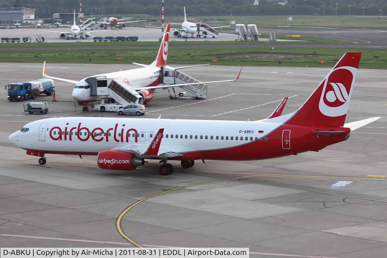 D-ABKU, 2011 Boeing 737-86J C/N 37744, Air Berlin, Boeing 737-86J (WL), CN: 37744/3694