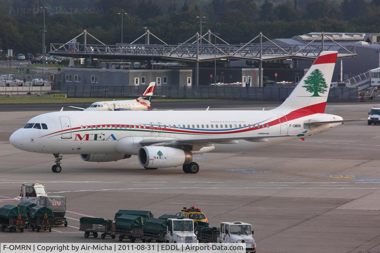 F-OMRN, 2010 Airbus A320-232 C/N 4339, Middle East Airlines, Airbus A320-232, CN: 4339