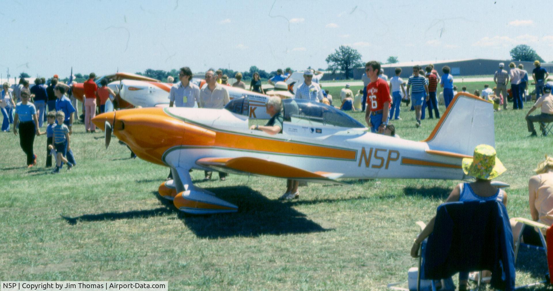 N5P, 1978 Murphy-richard COMPETITOR-I C/N 01, This pic taken in 1976 at Oshkosh WI, not sure why there are 2 N5P's. Not the same aircraft.