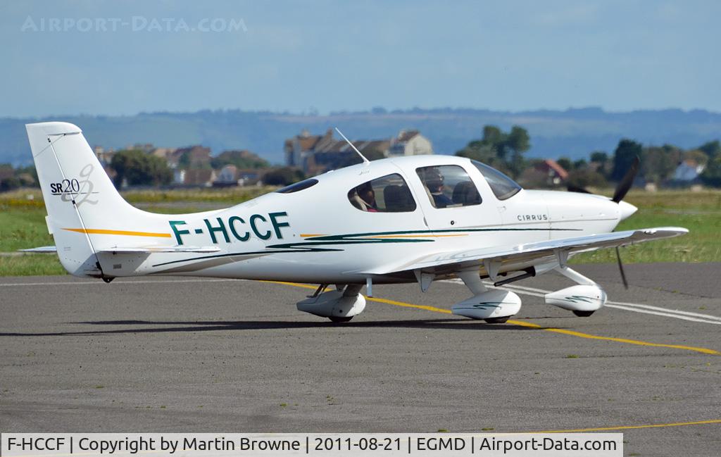 F-HCCF, 2005 Cirrus SR20 G2 C/N 1505, SHOT AT LYDD