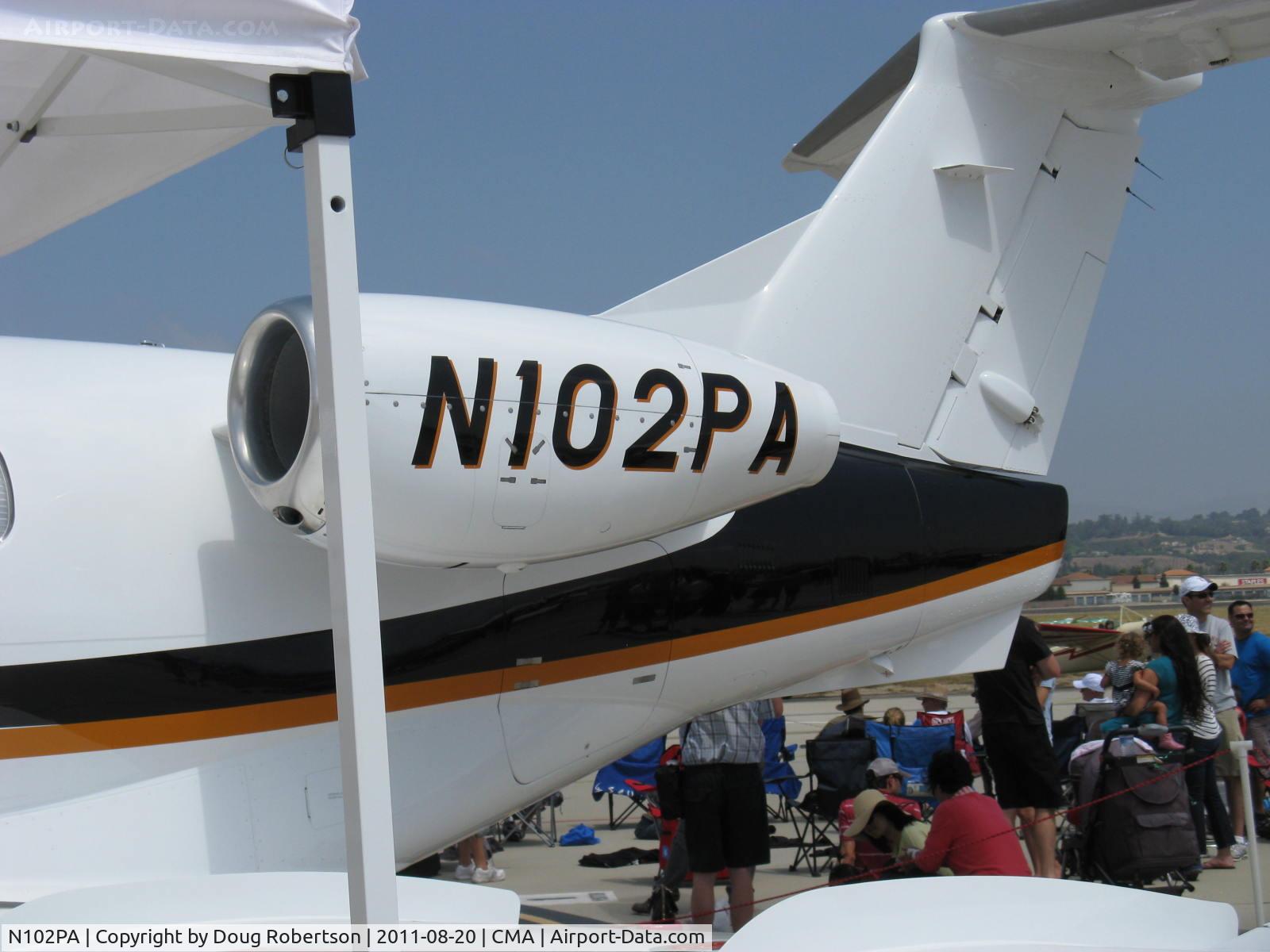 N102PA, 2009 Embraer EMB-500 Phenom 100 C/N 50000030, 2009 Empresa Brasileira de Aeronautica SA EMBRAER EMB-500 Phenom 100 light business jet, two P&W(C)PW617-F Turbofans takeoff thrust 1,695 lb each to ISA+10, with FADEC, Max speed M 0.70, T tail 