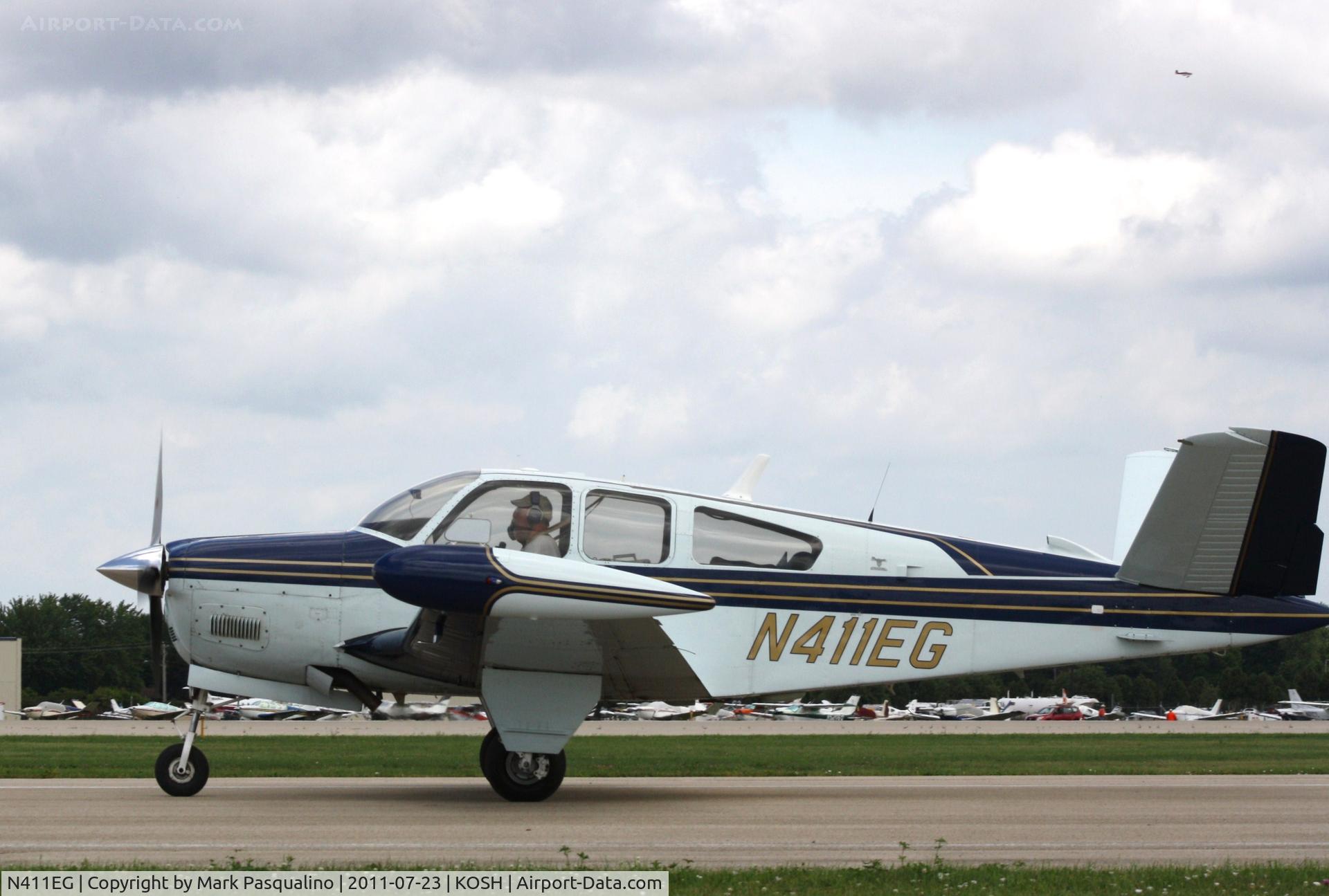 N411EG, 1966 Beech V35 Bonanza C/N D-8184, Beech V35