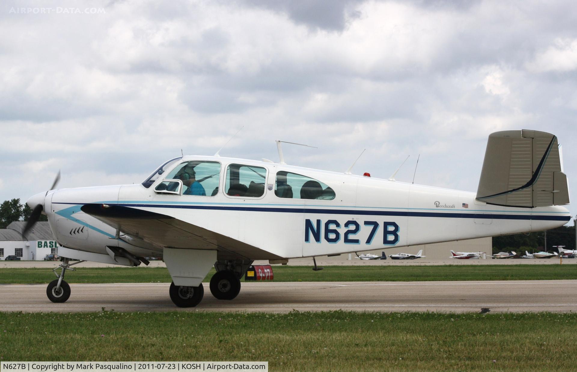 N627B, 1961 Beech N35 Bonanza C/N D-6767, Beech N35