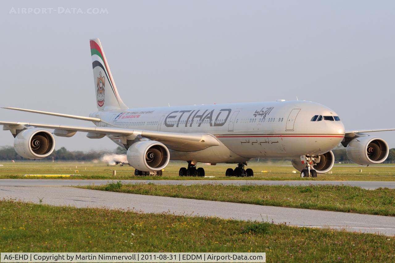 A6-EHD, 2006 Airbus A340-541 C/N 783, Etihad Airways