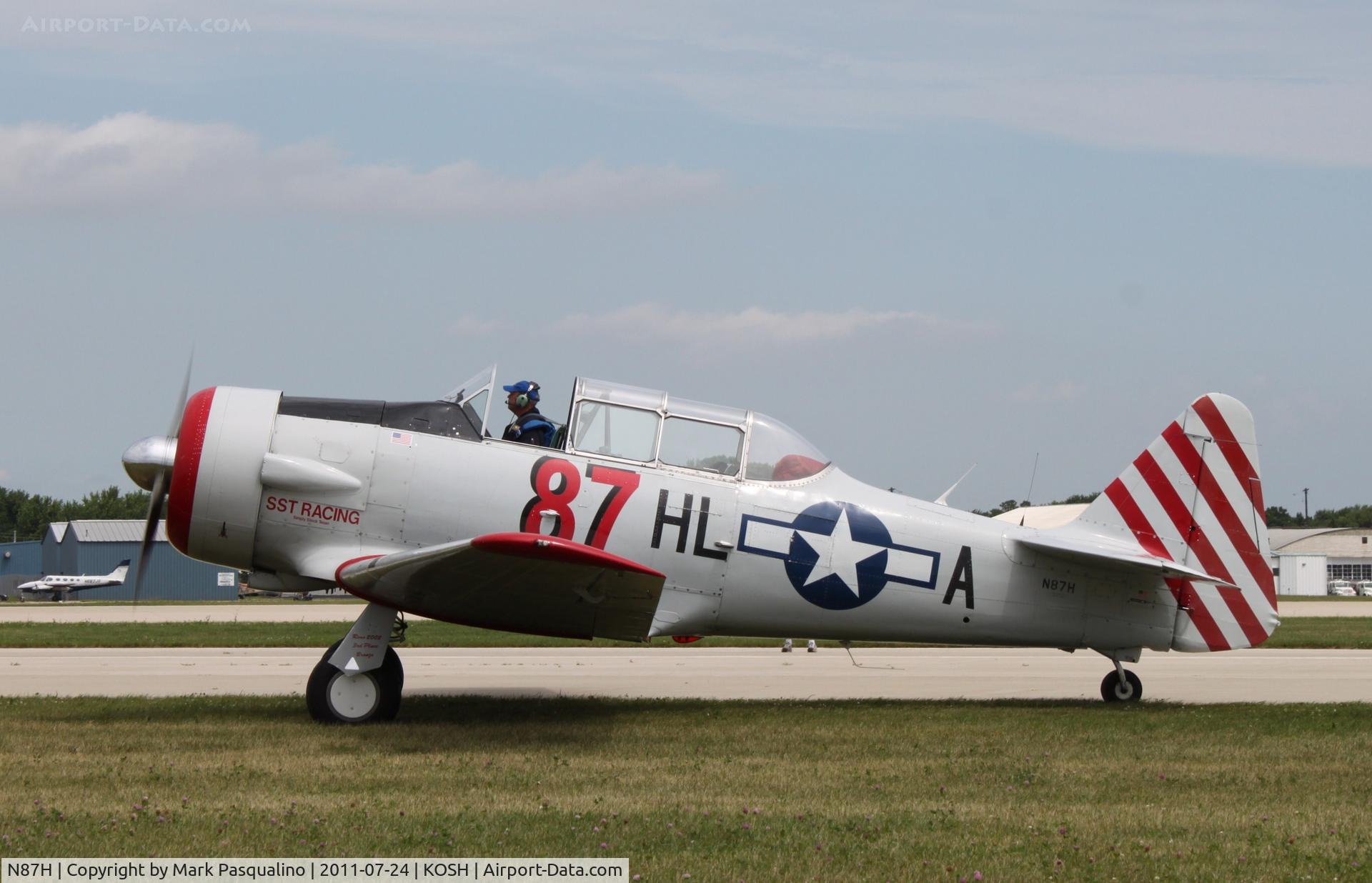 N87H, 1941 North American AT-6D Texan C/N 41-34571, North American AT-6D