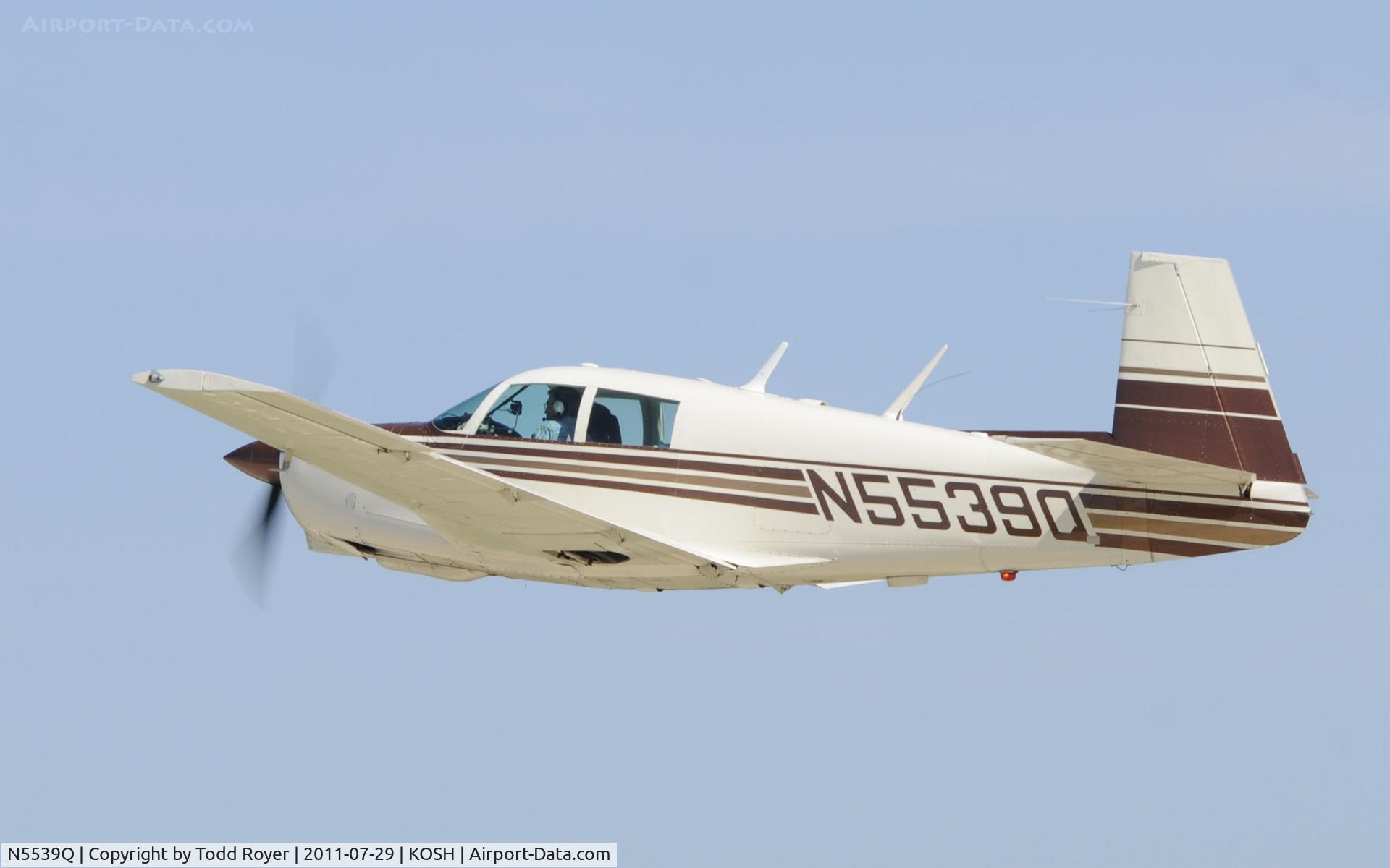 N5539Q, 1965 Mooney M20C Ranger C/N 2958, AIRVENTURE 2011