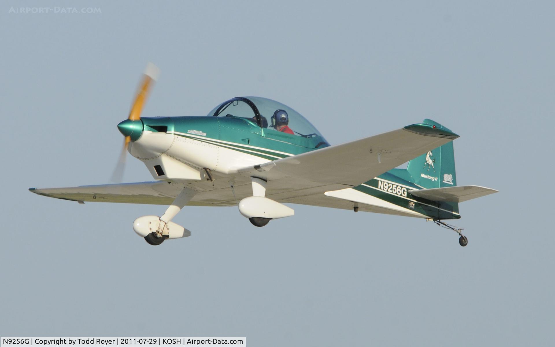 N9256G, 2000 Bushby Mustang II C/N 476 DAF-2, AIRVENTURE 2011
