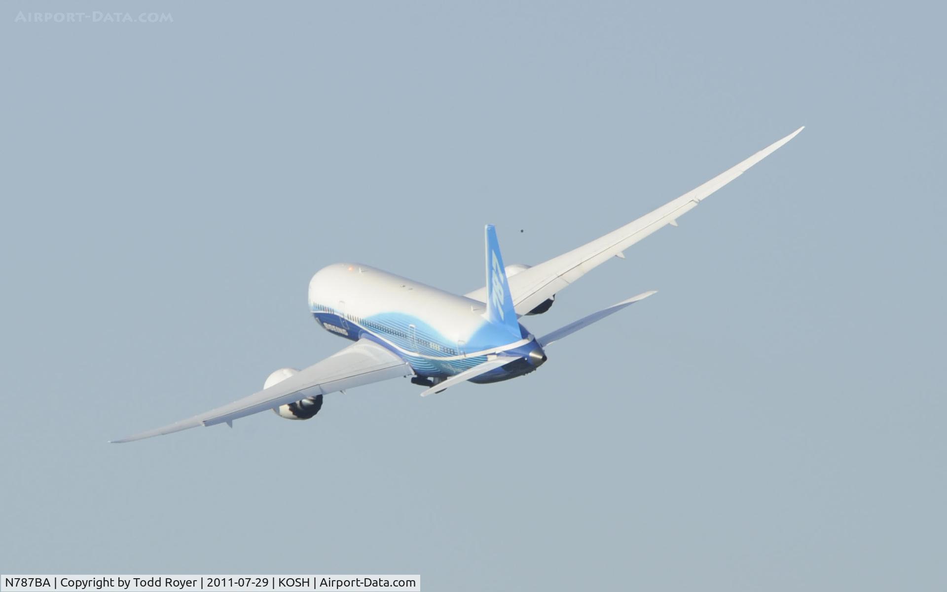 N787BA, 2009 Boeing 787-8 Dreamliner C/N 40690, AIRVENTURE 2011
