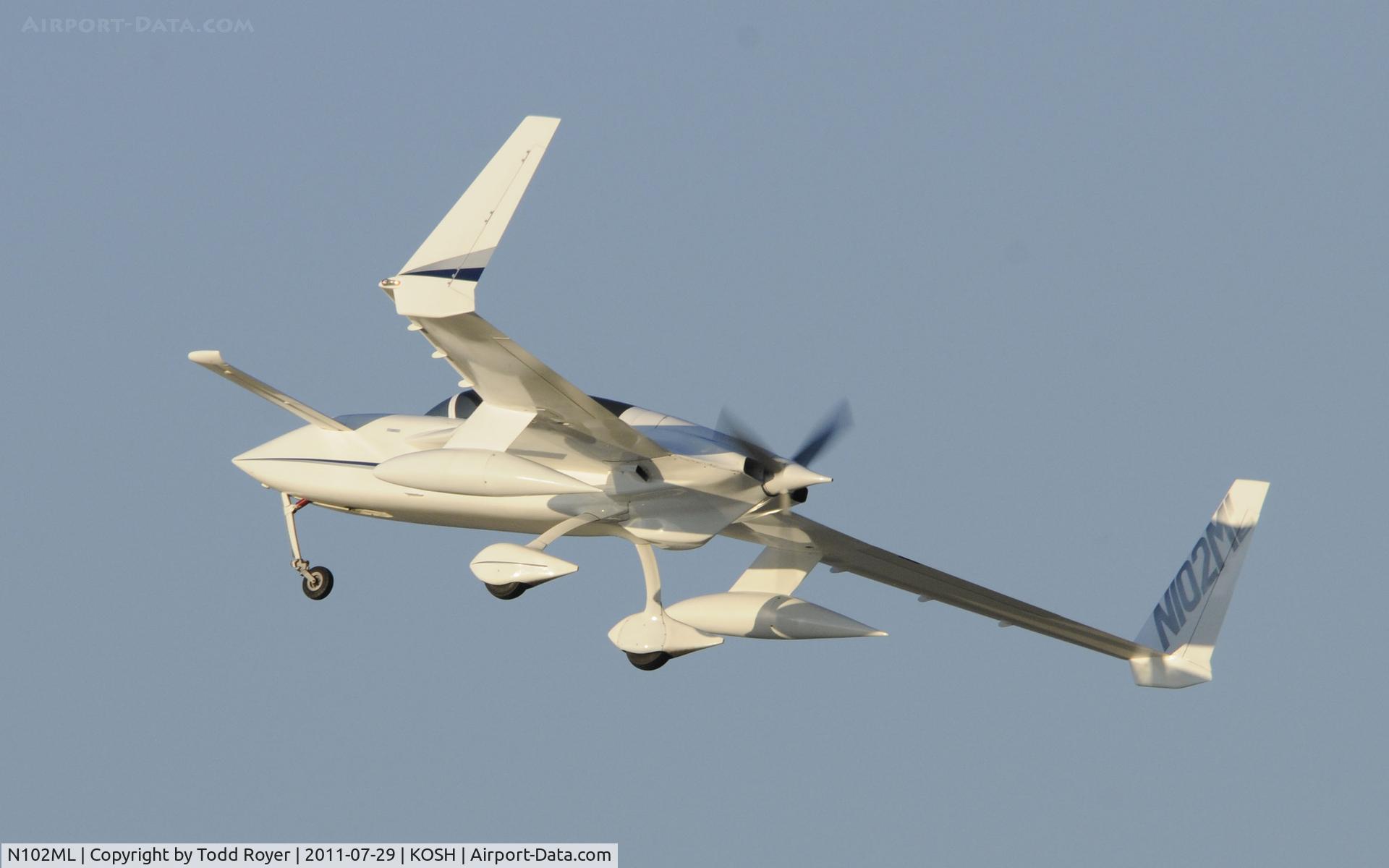 N102ML, 2000 Rutan Long-EZ C/N 001 (N102ML), AIRVENTURE 2011