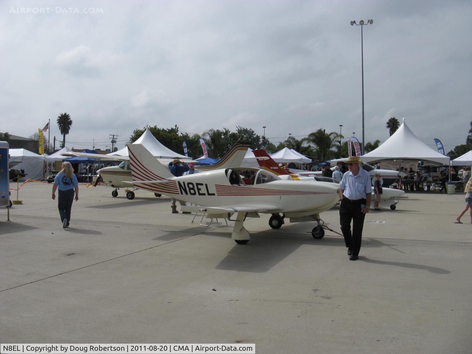N8EL, 1992 Stoddard-Hamilton Glasair C/N 614R, 1992 Hall Stoddard-Hamilton GLASAIR, Lycoming IO-360-B1E 180 Hp