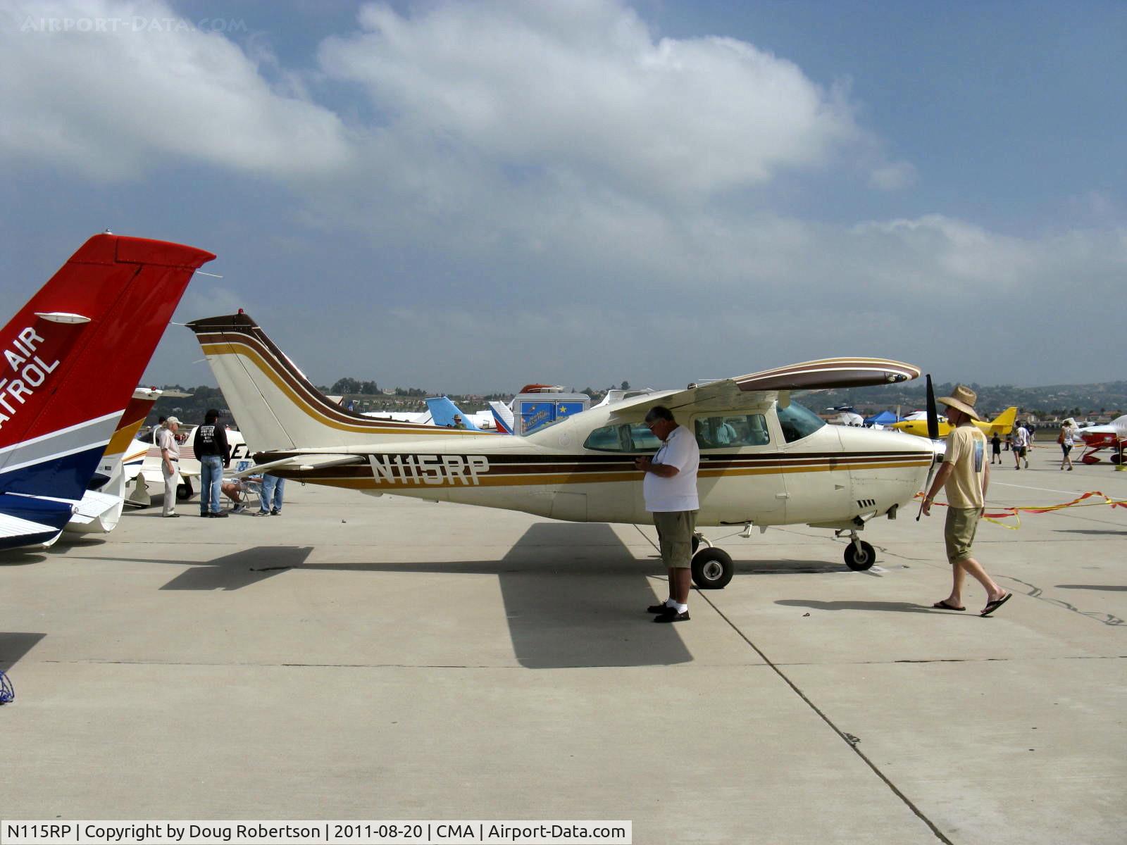 N115RP, Cessna T210M Turbo Centurion C/N 21061944, 1977 Cessna T210M TURBO CENTURION, Continental TSIO-520-H 285 Hp