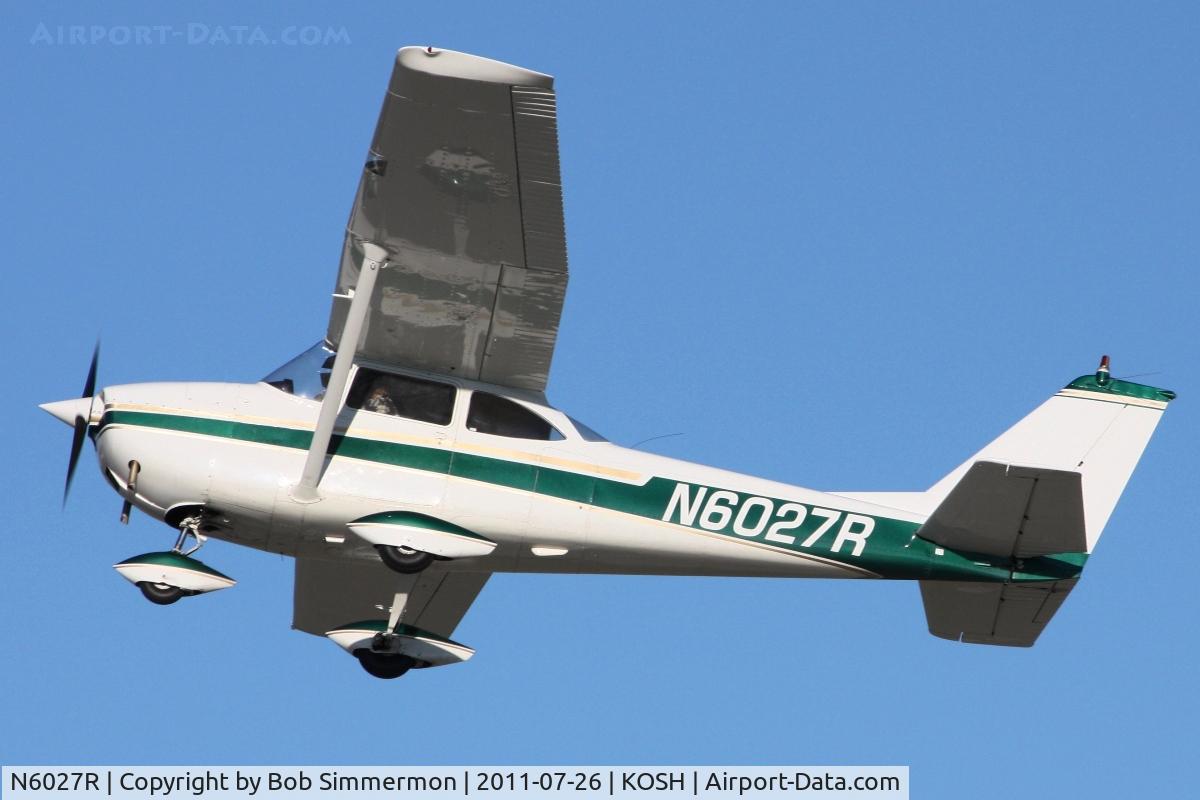 N6027R, 1965 Cessna 172G C/N 17253696, Departing Airventure 2011.