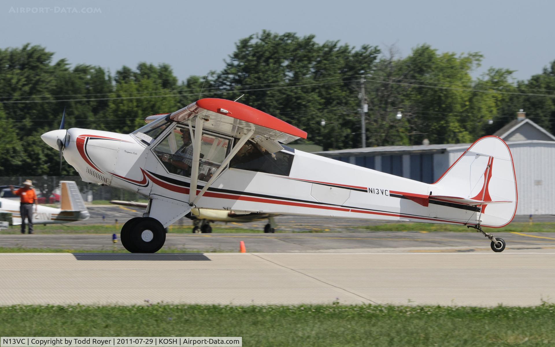 N13VC, 2004 Piper PA-18 Replica C/N 0002, AIRVENTURE 2011