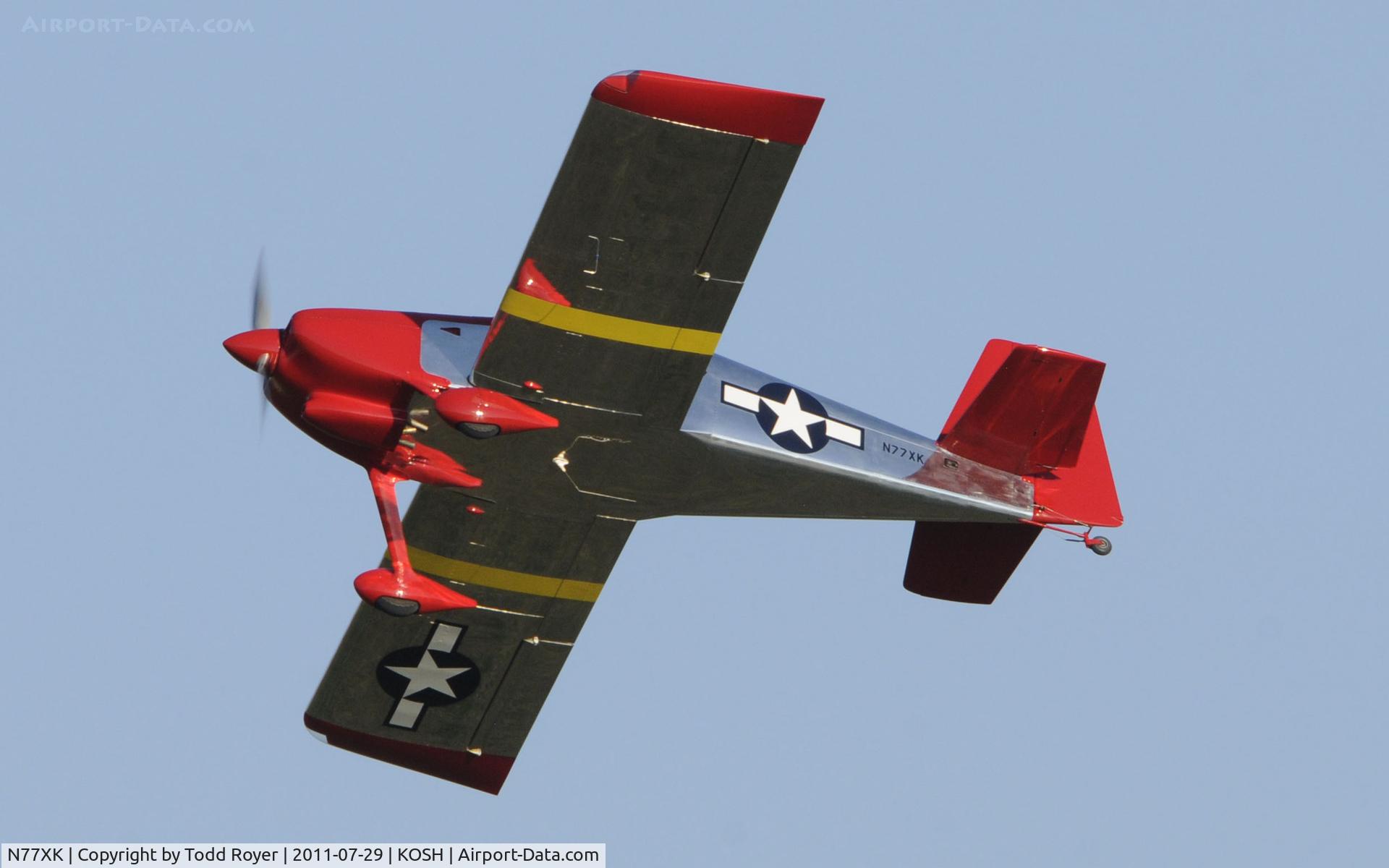 N77XK, Vans RV-7 C/N 73095, AIRVENTURE 2011