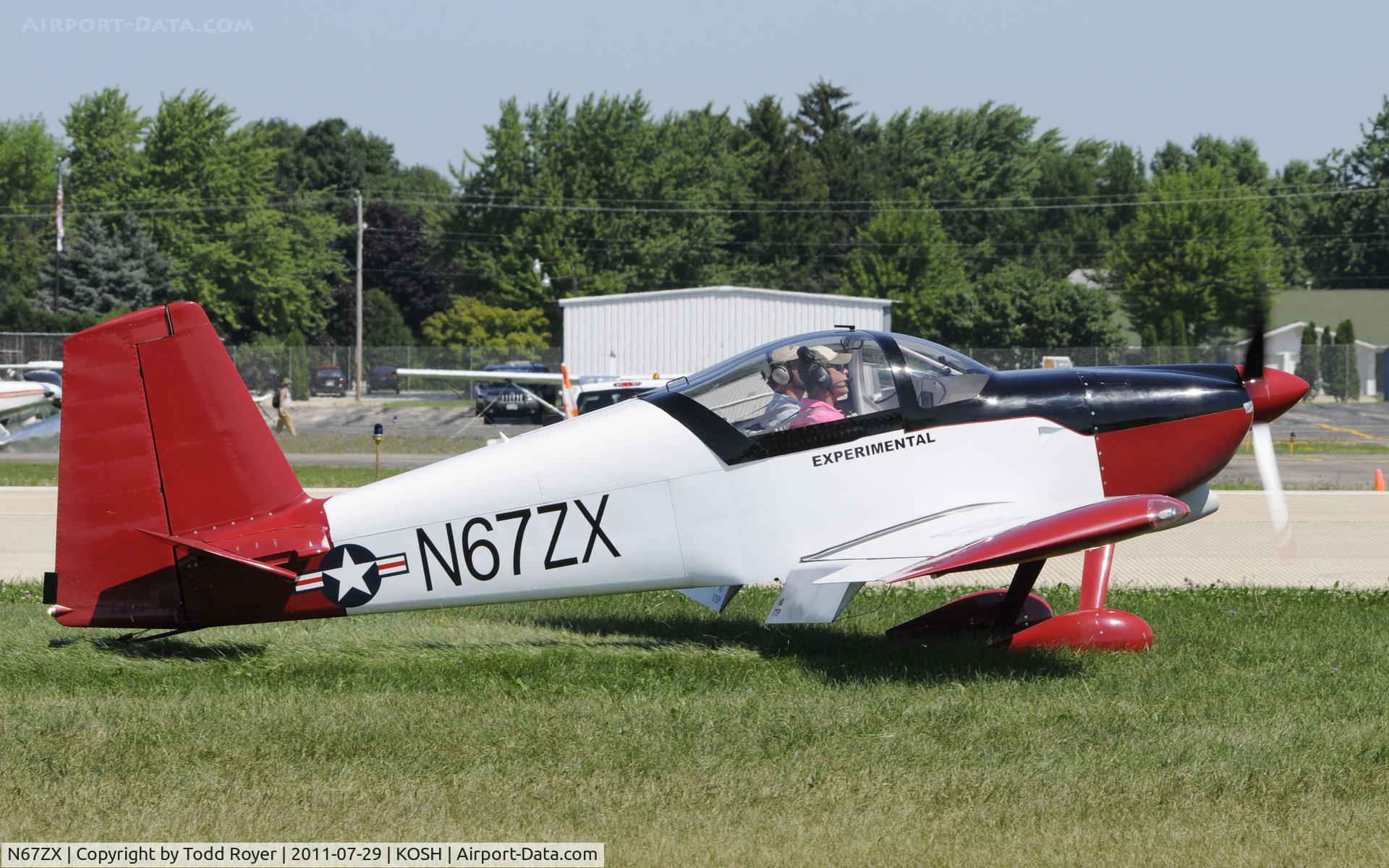 N67ZX, 2007 Vans RV-7 C/N 70416, AIRVENTURE 2011