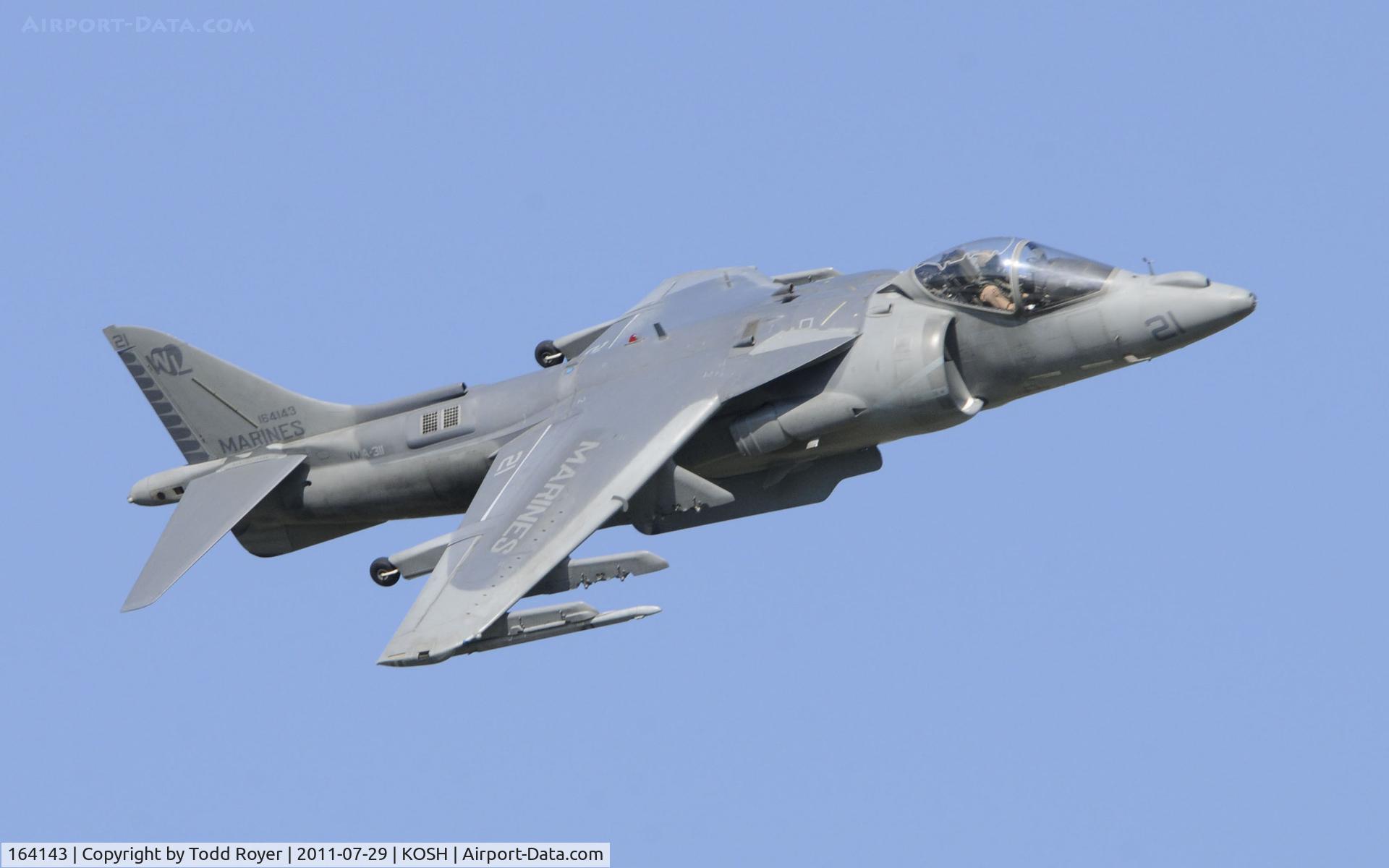 164143, McDonnell Douglas AV-8B Harrier II C/N 216, AIRVENTURE 2011