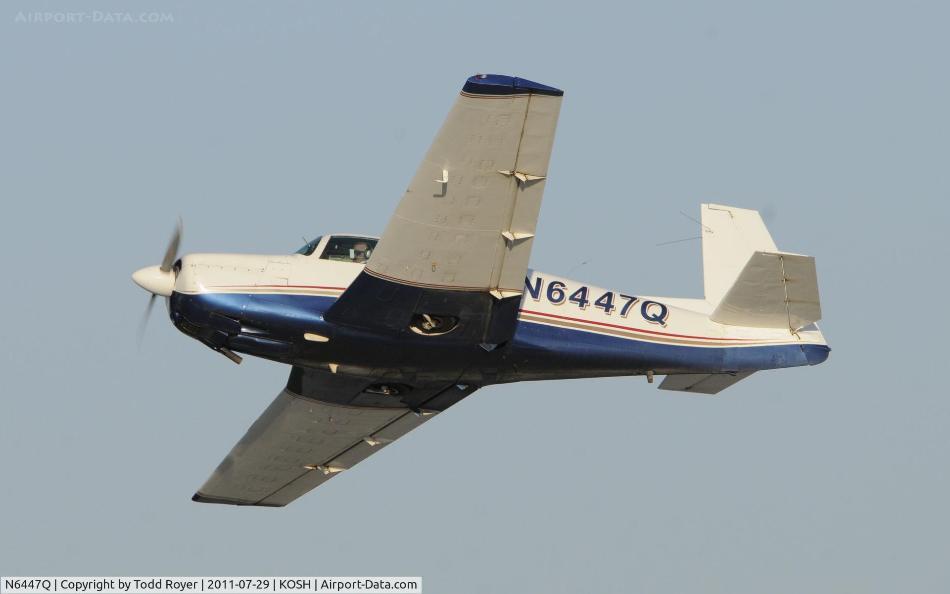 N6447Q, 1967 Mooney M20F Executive C/N 670526, AIRVENTURE 2011