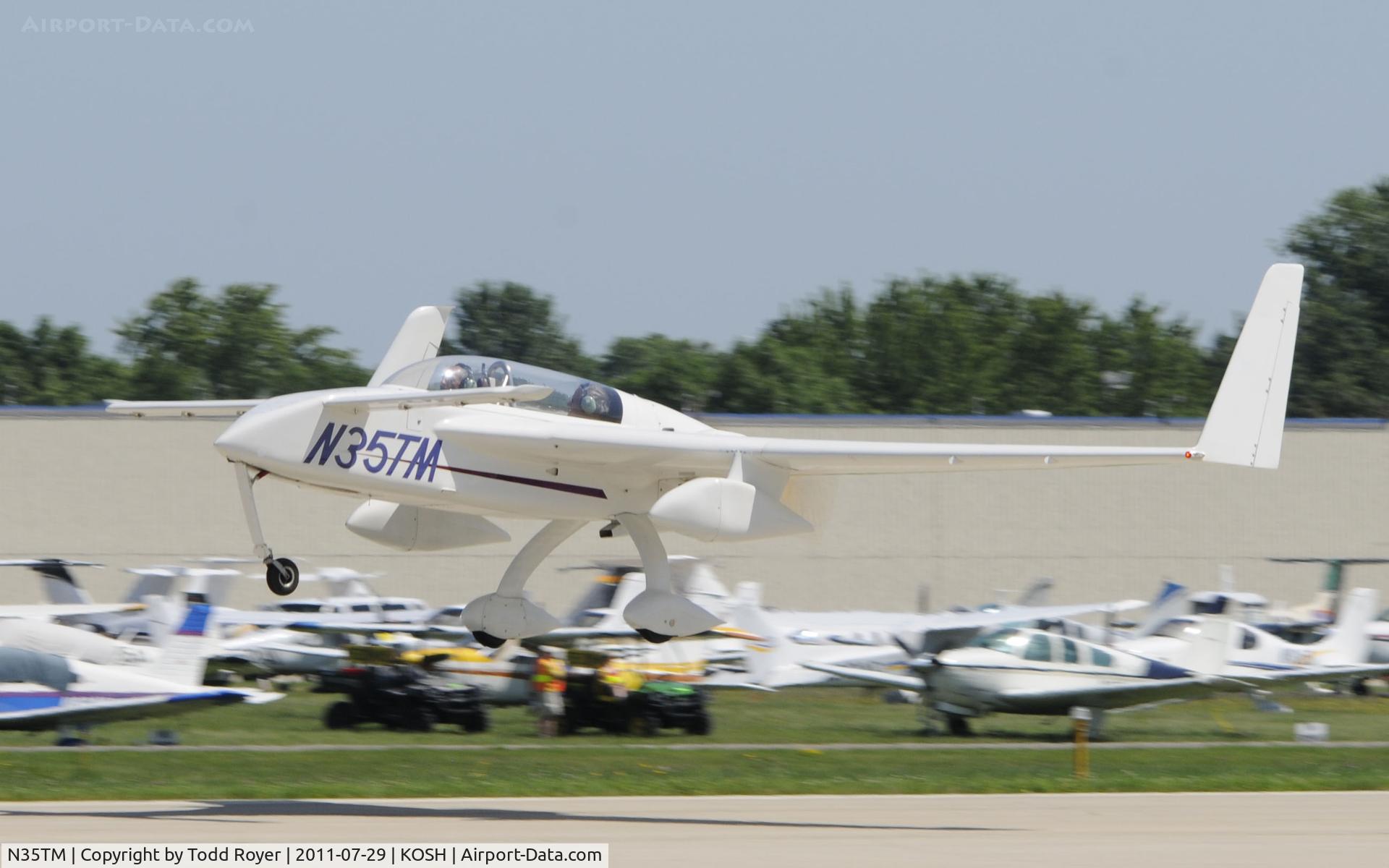 N35TM, 1986 Rutan Long-EZ C/N 1233, AIRVENTURE 2011