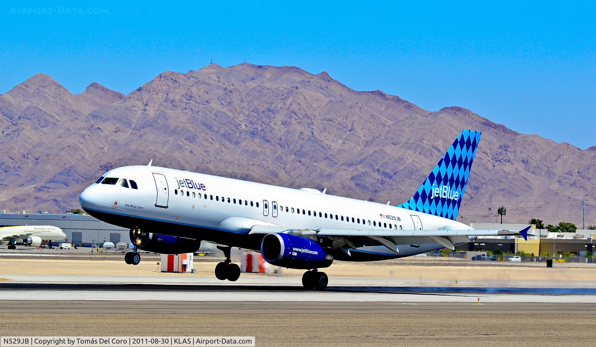 N529JB, 2001 Airbus A320-232 C/N 1610, 