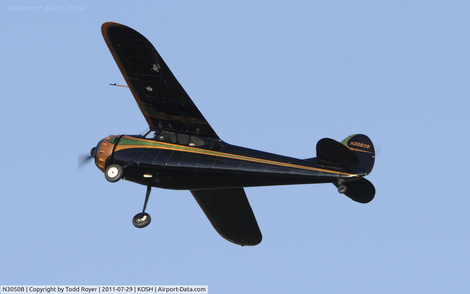 N3050B, 1952 Cessna 195B Businessliner C/N 7933, AIRVENTURE 2011