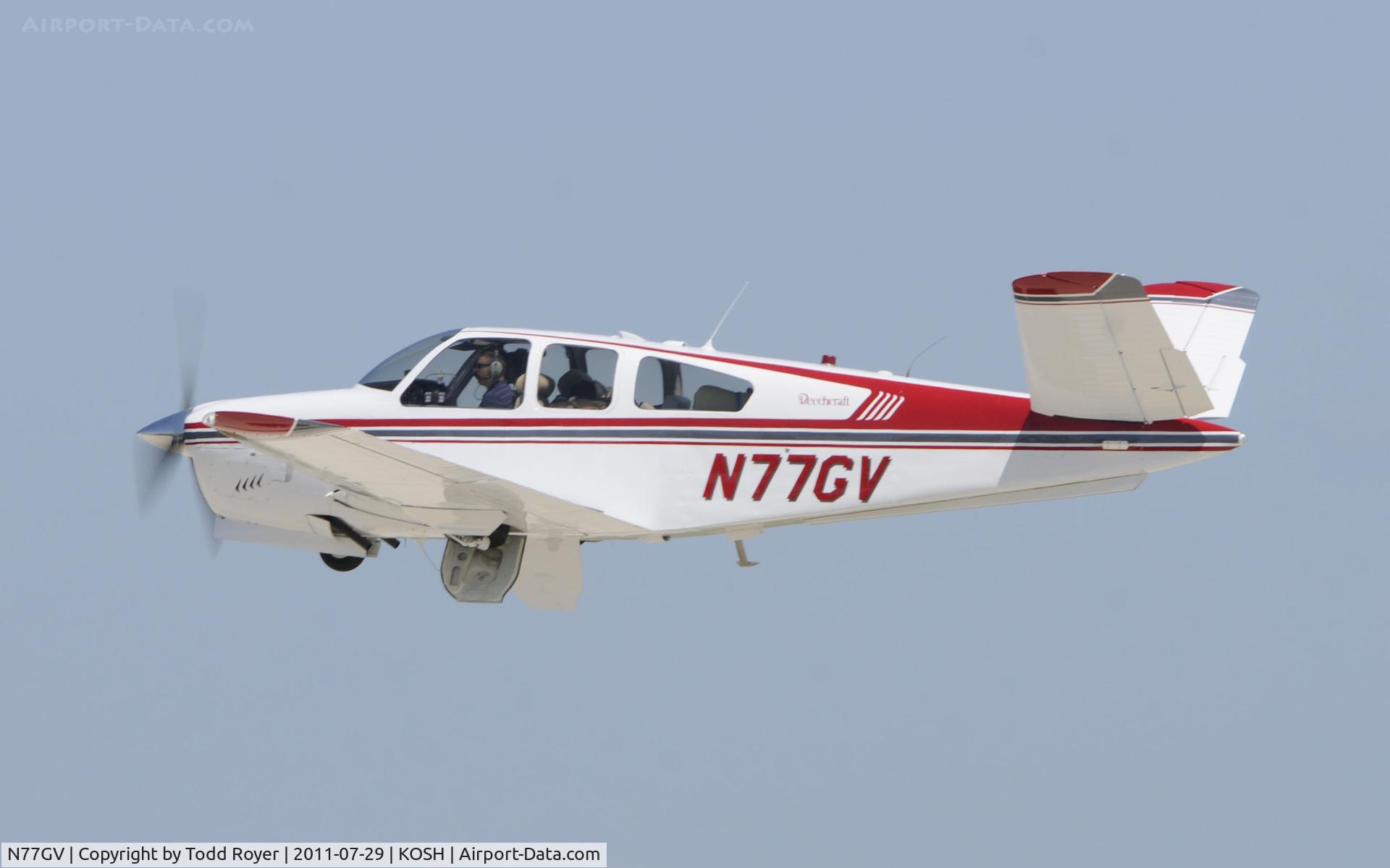 N77GV, 1964 Beech S35 Bonanza C/N D-7693, AIRVENTURE 2011