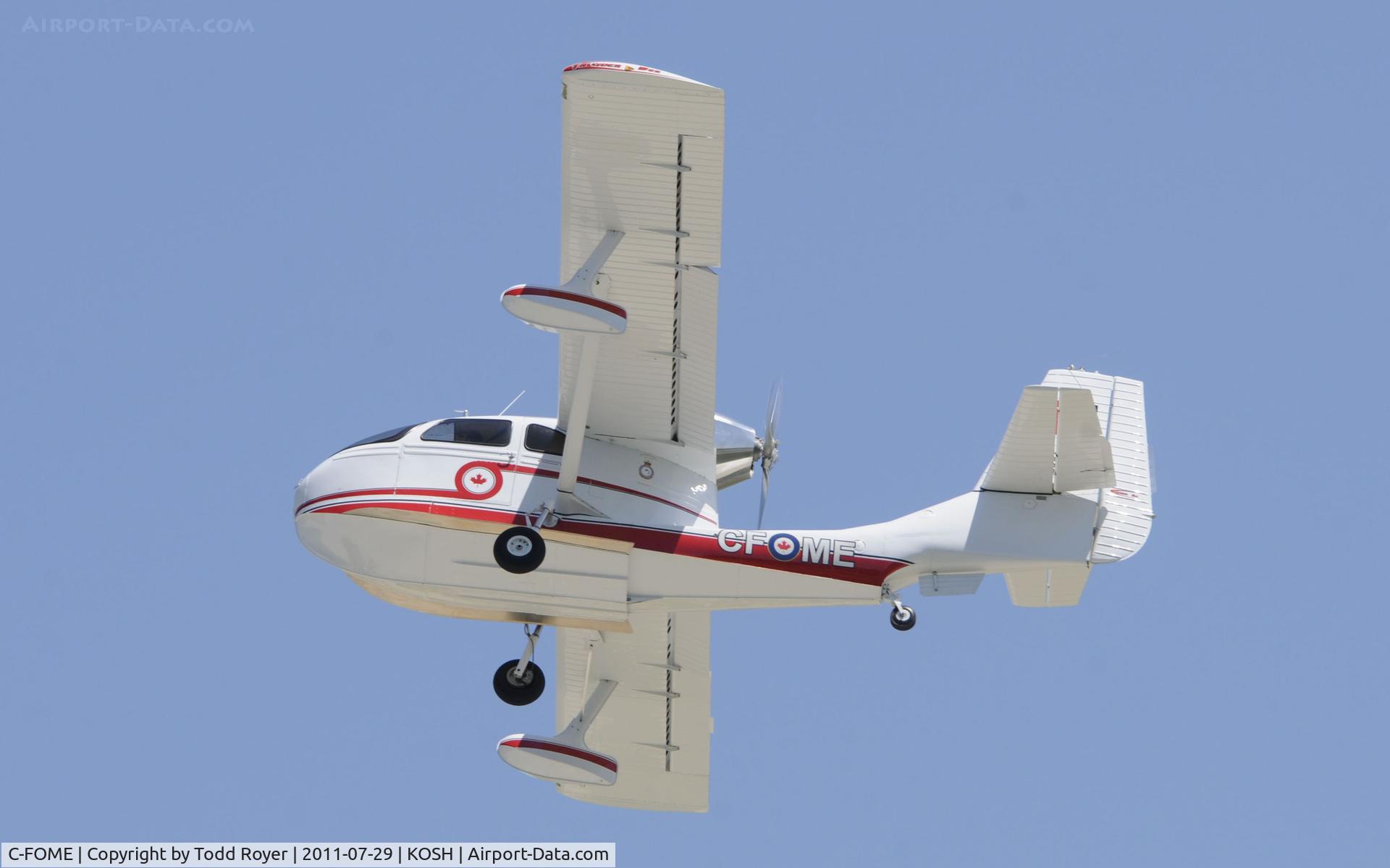 C-FOME, 2010 Republic RC-3 Seabee C/N 001, AIRVENTURE 2011
