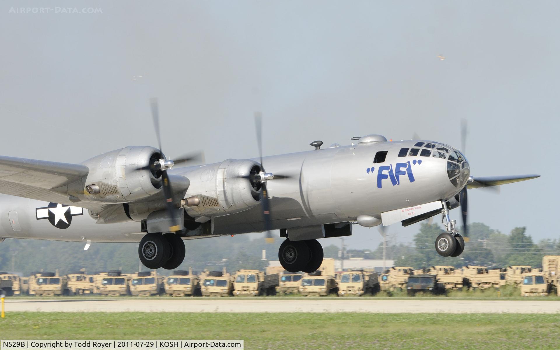 N529B, 1944 Boeing B-29A-60-BN Superfortress C/N 11547, AIRVENTURE 2011
