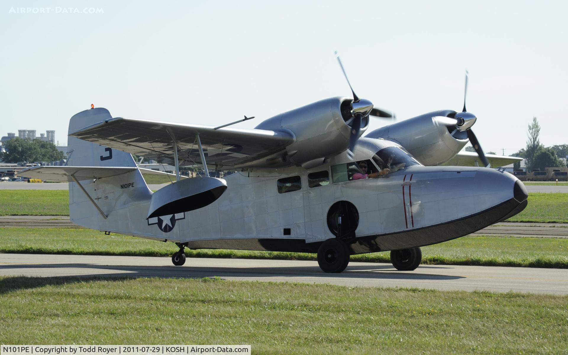N101PE, 1944 Grumman G-44 Widgeon C/N 1386, AIRVENTURE 2011